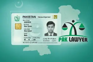 Pakistan Origin Card