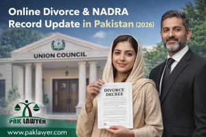 Online Divorce & NADRA Record Update in Pakistan