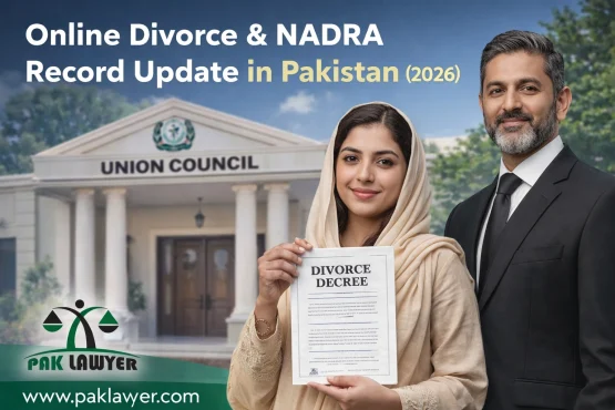 Online Divorce & NADRA Record Update in Pakistan