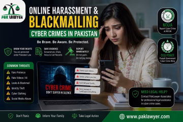 Online Harassment-Blackmailing in Pakistan.